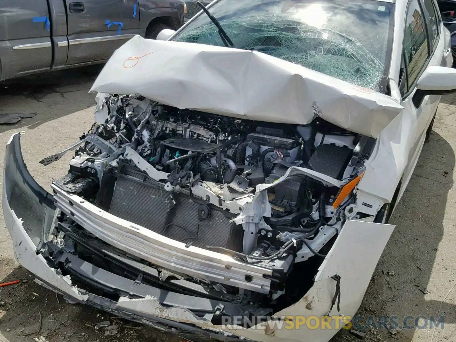 9 Photograph of a damaged car JTNK4RBE9K3001140 TOYOTA COROLLA 2019