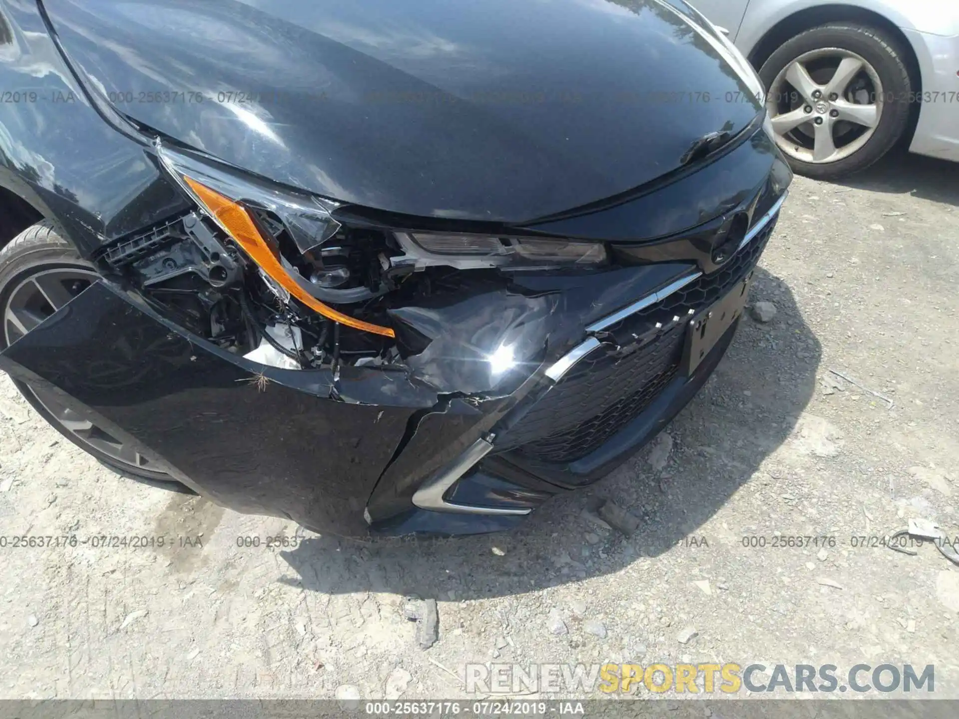 6 Photograph of a damaged car JTNK4RBE9K3001509 TOYOTA COROLLA 2019