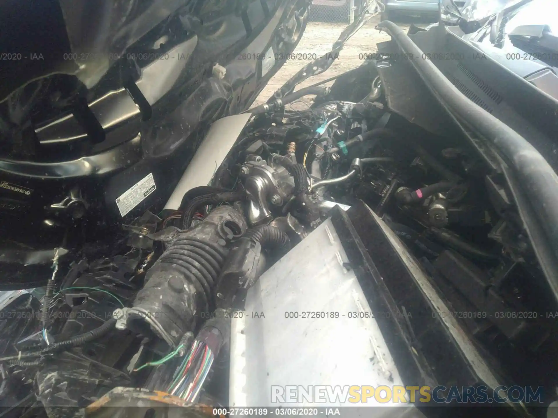 10 Photograph of a damaged car JTNK4RBE9K3003258 TOYOTA COROLLA 2019