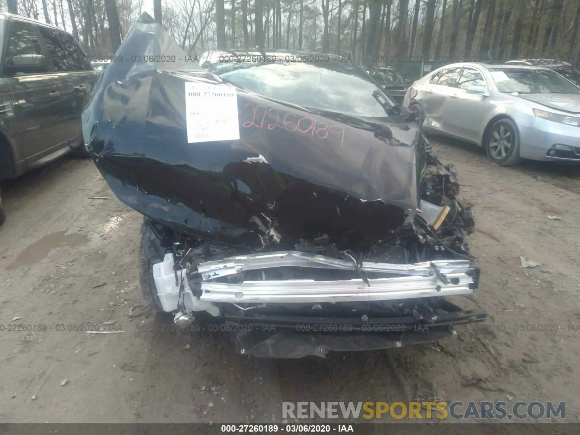 6 Photograph of a damaged car JTNK4RBE9K3003258 TOYOTA COROLLA 2019