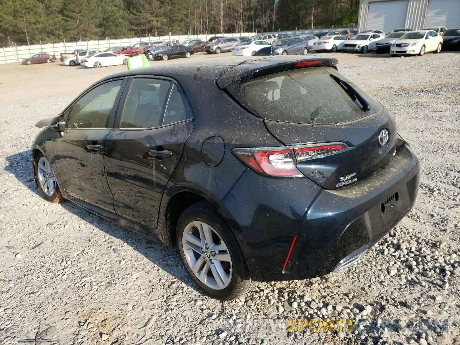 3 Photograph of a damaged car JTNK4RBE9K3004894 TOYOTA COROLLA 2019