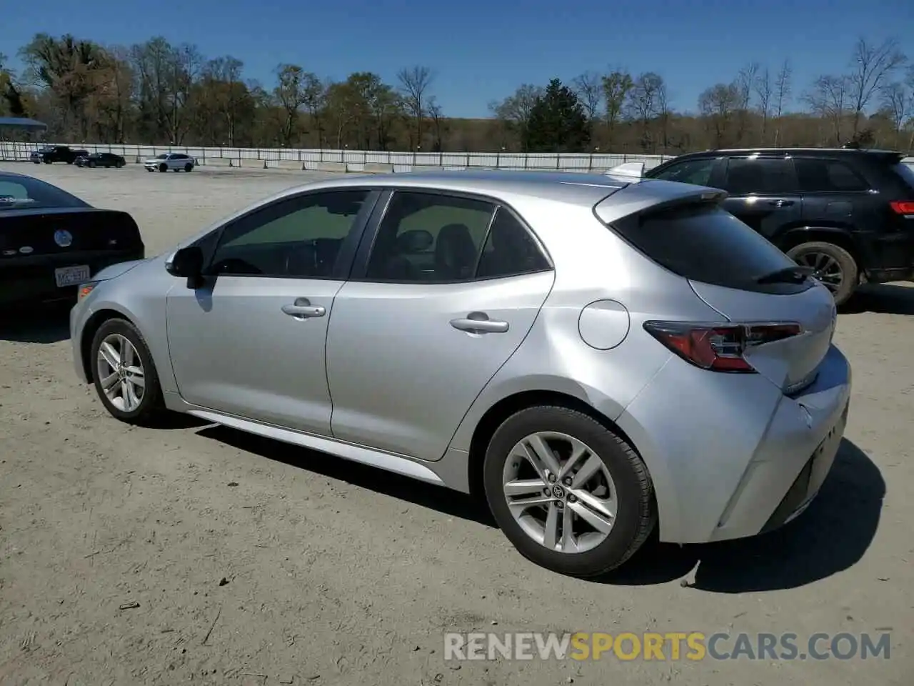 2 Photograph of a damaged car JTNK4RBE9K3007102 TOYOTA COROLLA 2019