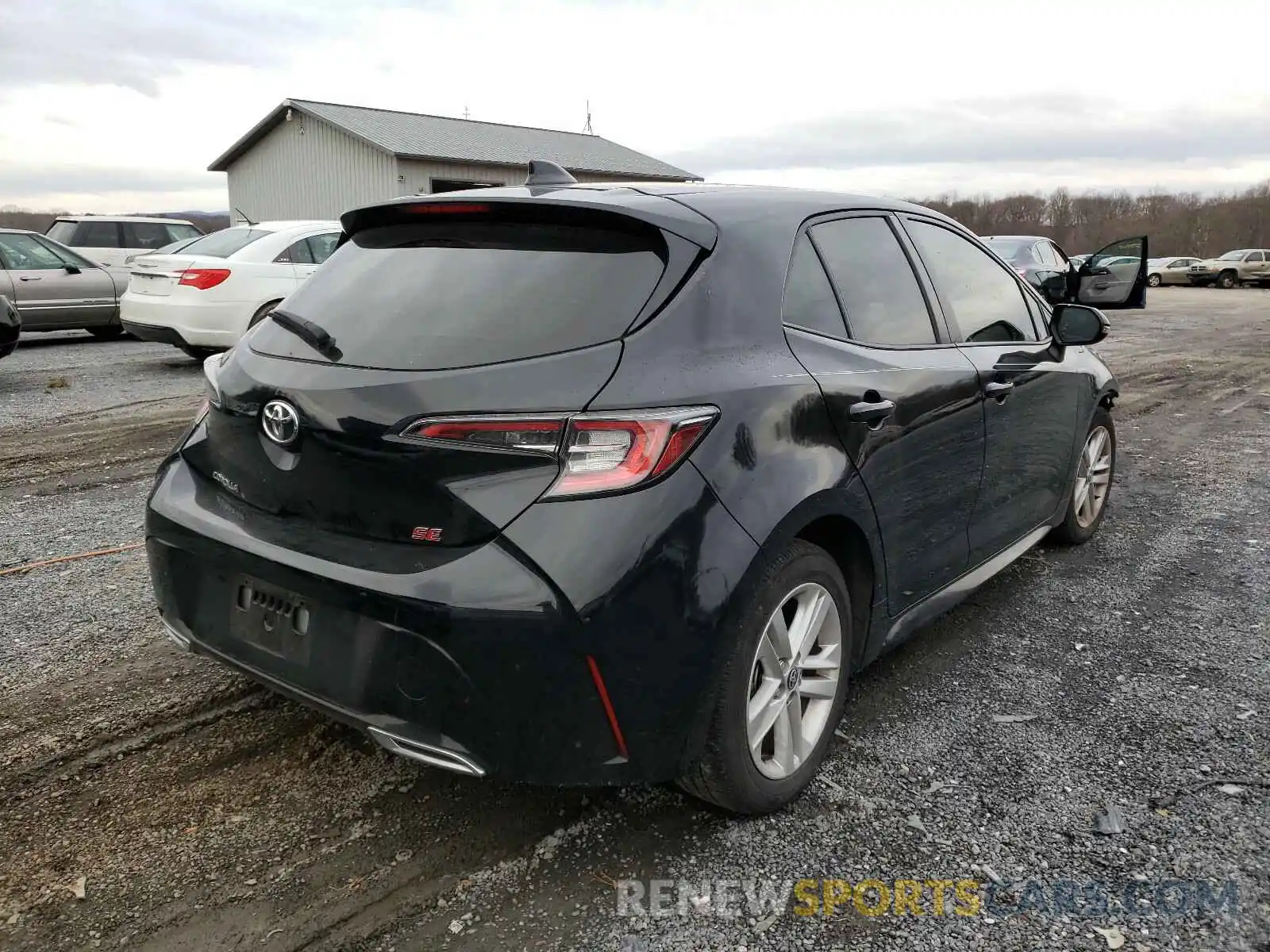 4 Photograph of a damaged car JTNK4RBE9K3015118 TOYOTA COROLLA 2019