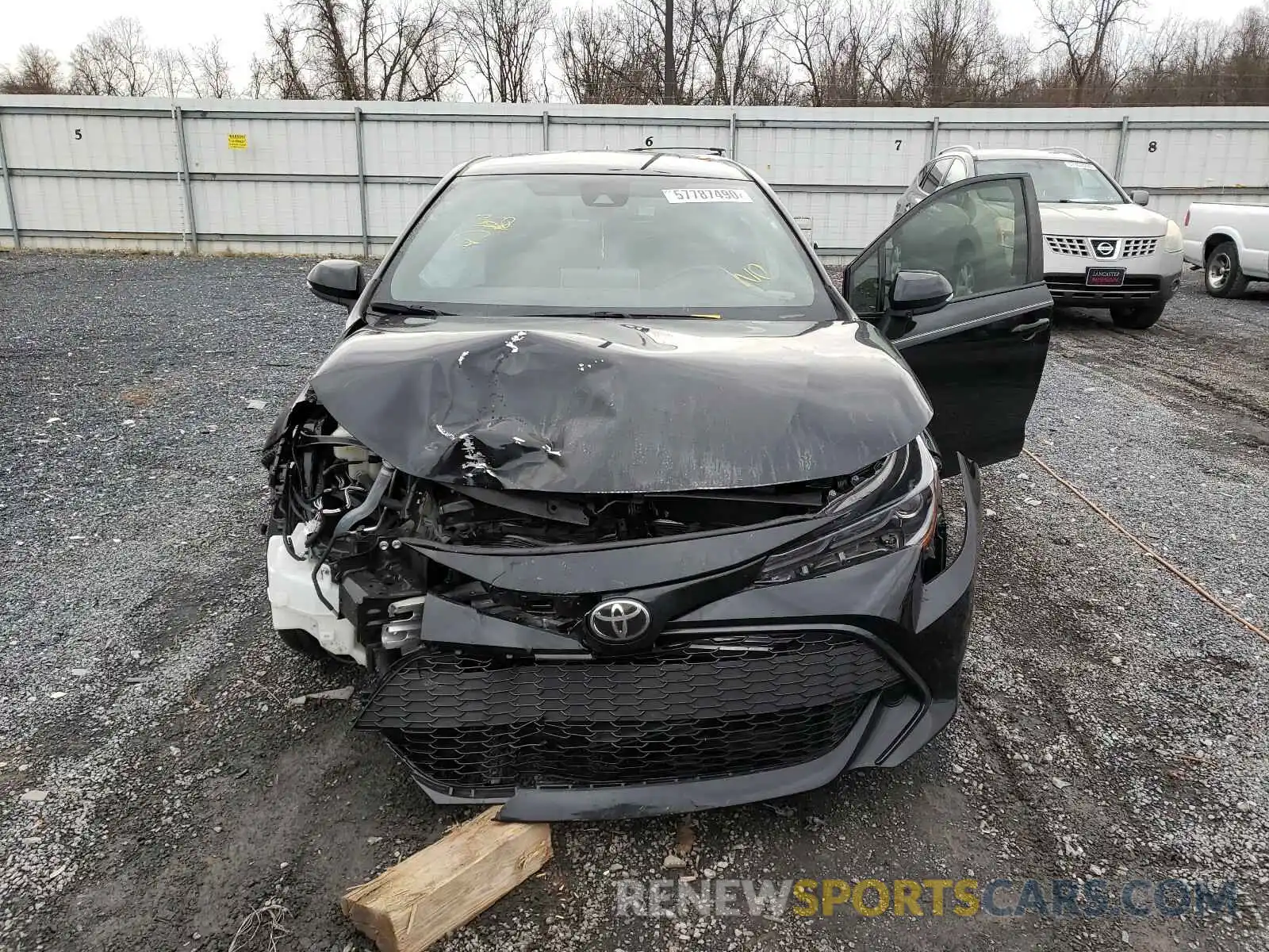 7 Photograph of a damaged car JTNK4RBE9K3015118 TOYOTA COROLLA 2019