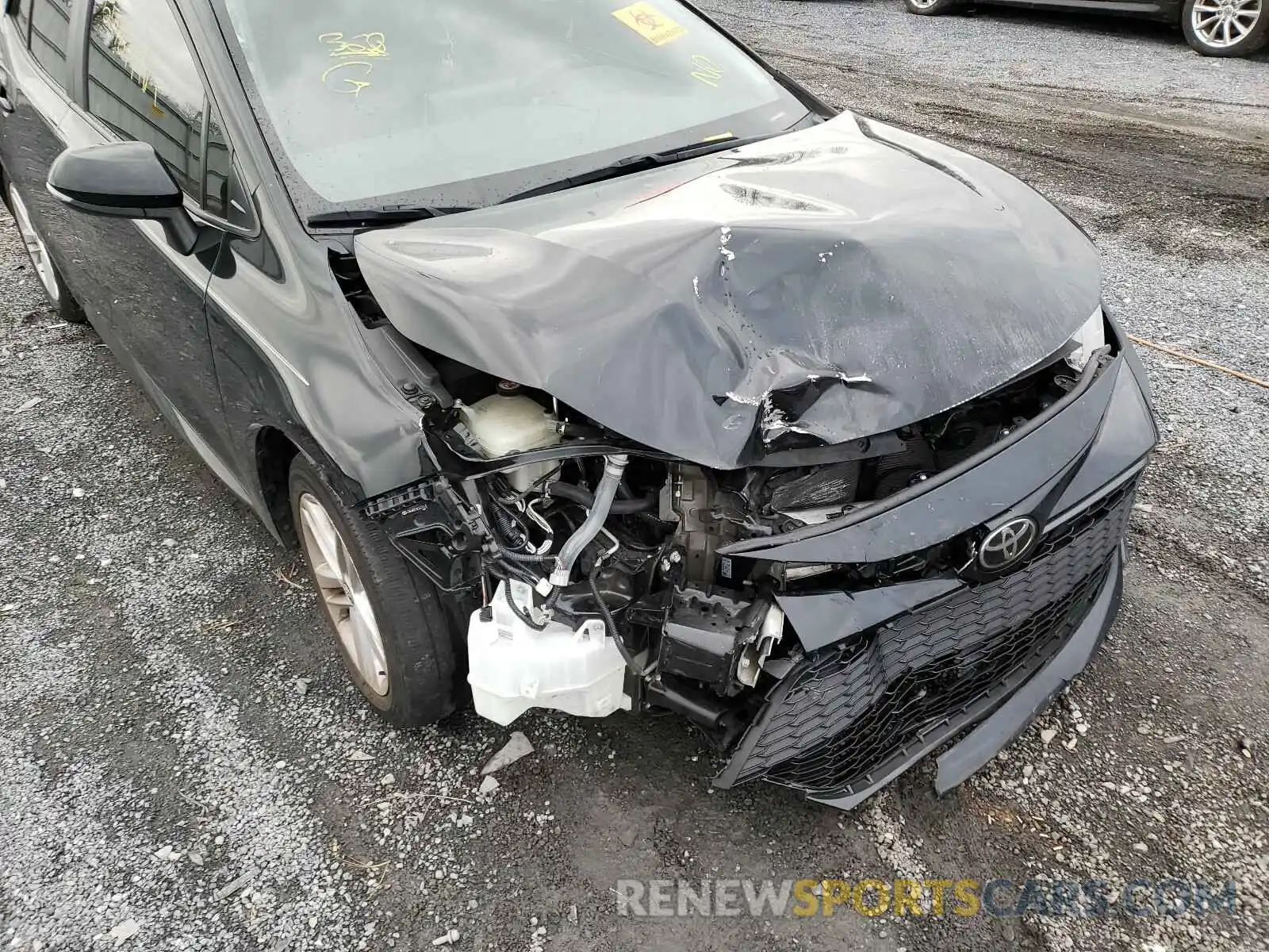 9 Photograph of a damaged car JTNK4RBE9K3015118 TOYOTA COROLLA 2019