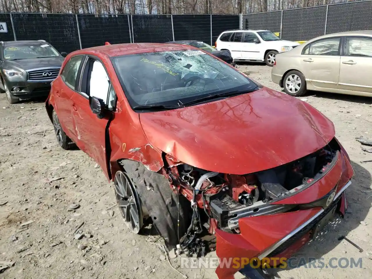 9 Photograph of a damaged car JTNK4RBE9K3016771 TOYOTA COROLLA 2019