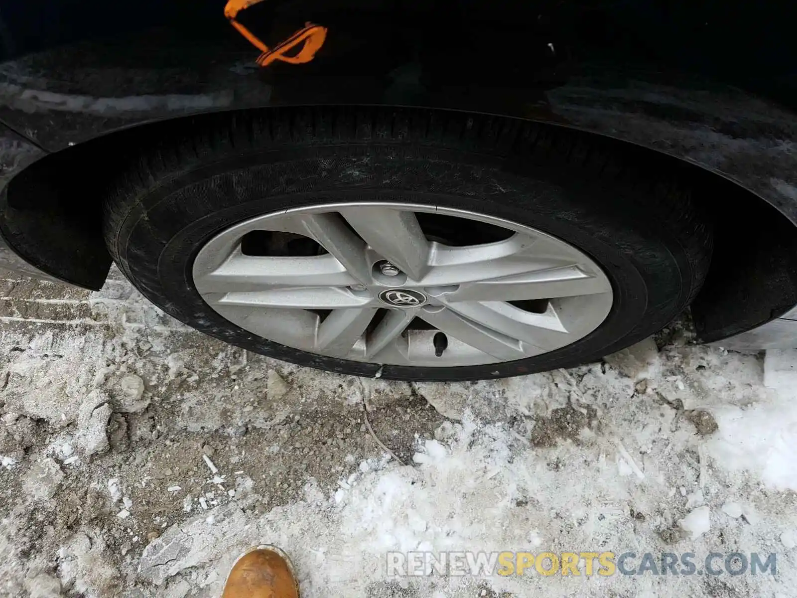 9 Photograph of a damaged car JTNK4RBE9K3018522 TOYOTA COROLLA 2019