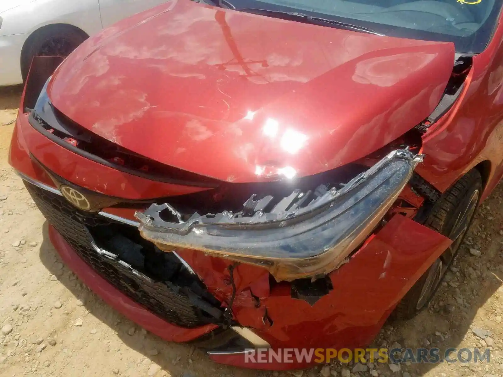 9 Photograph of a damaged car JTNK4RBE9K3019606 TOYOTA COROLLA 2019