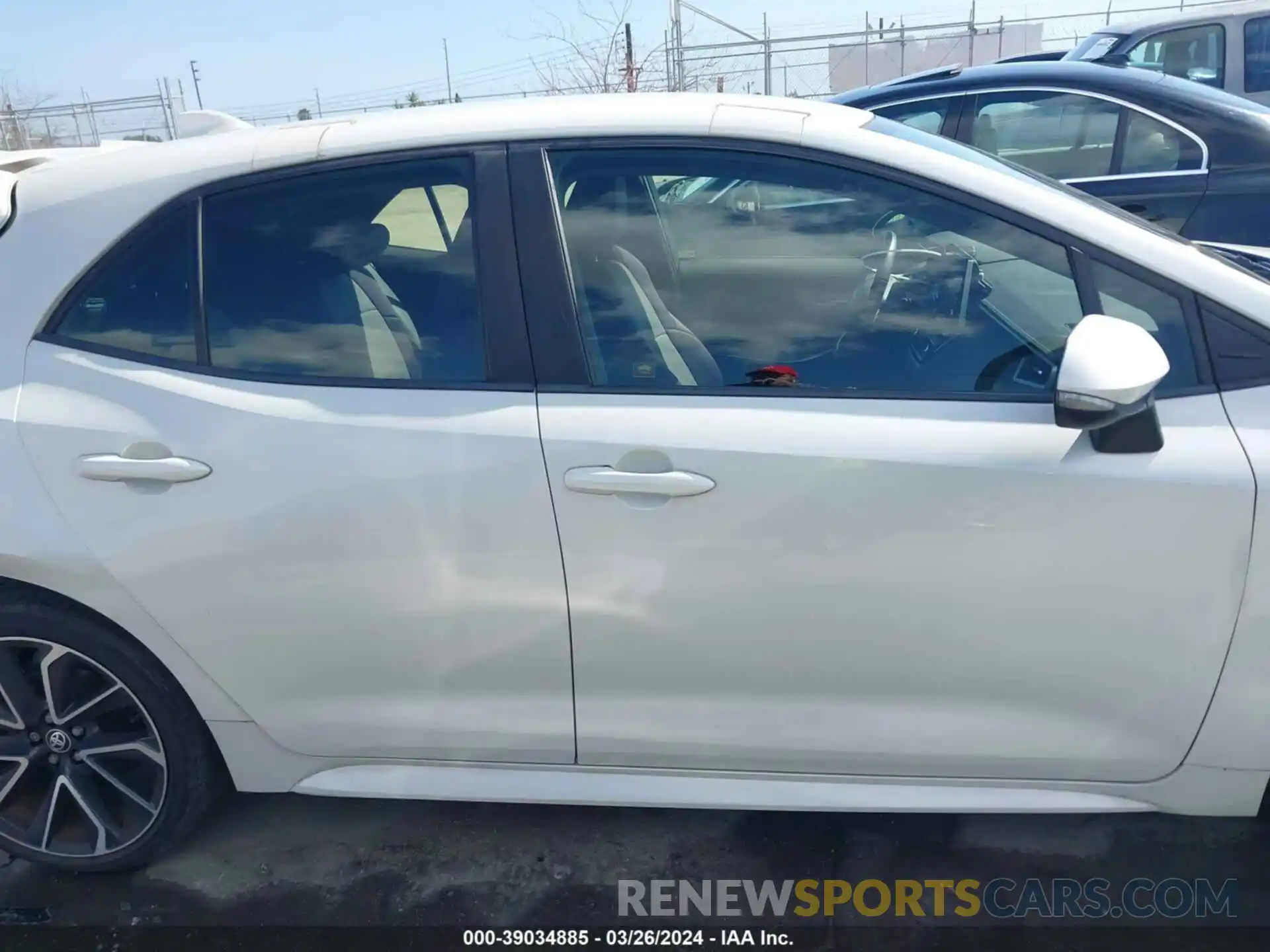 13 Photograph of a damaged car JTNK4RBE9K3024711 TOYOTA COROLLA 2019