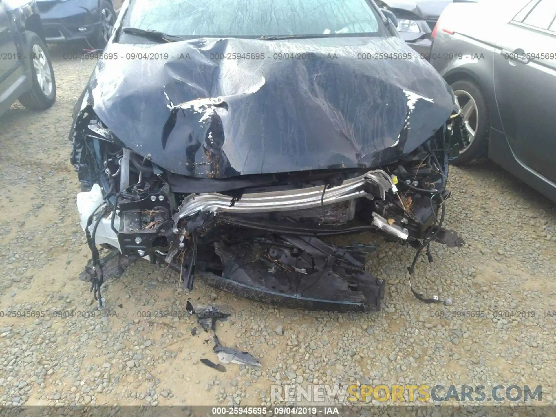 6 Photograph of a damaged car JTNK4RBE9K3027852 TOYOTA COROLLA 2019