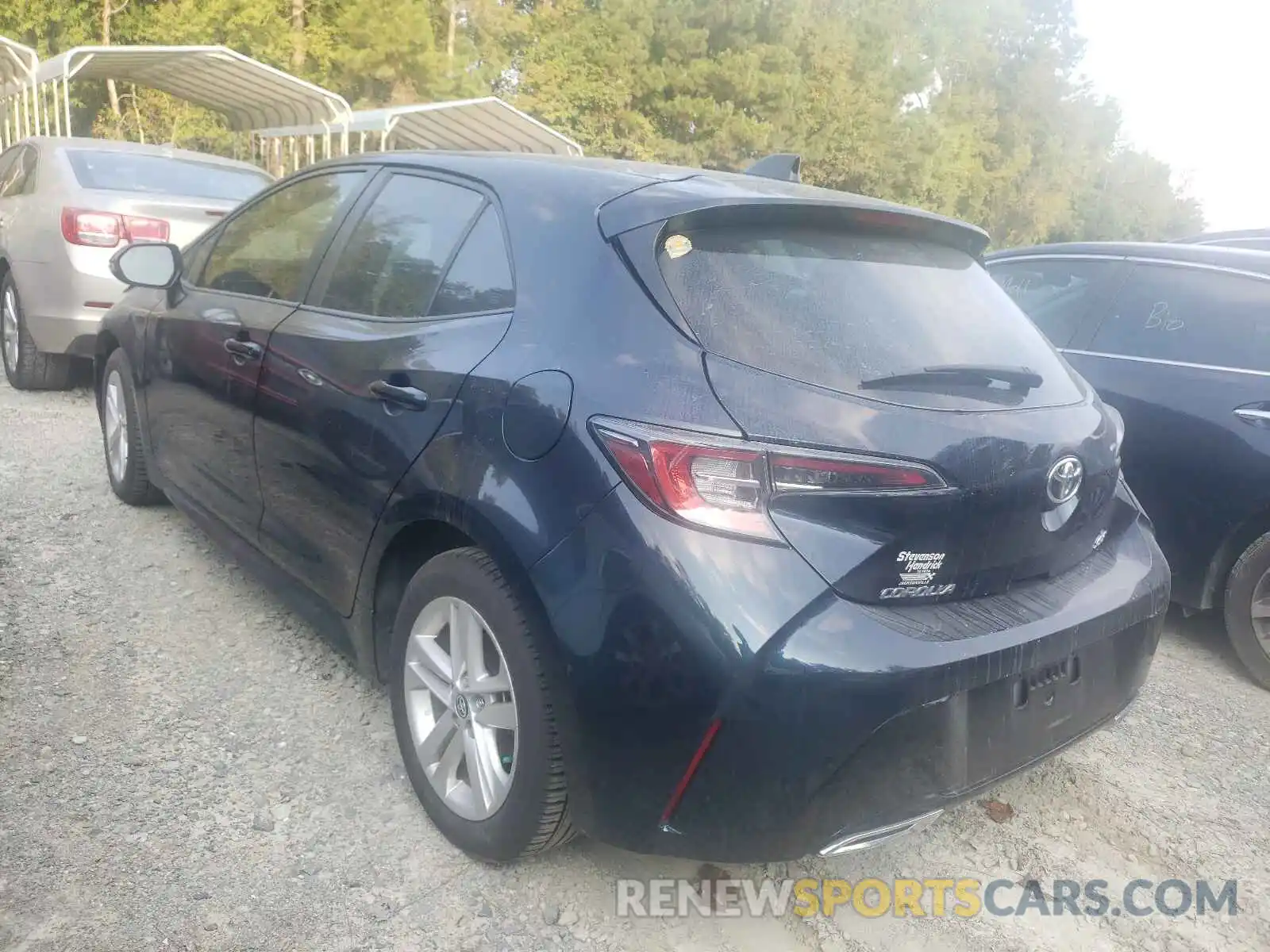 3 Photograph of a damaged car JTNK4RBE9K3034025 TOYOTA COROLLA 2019