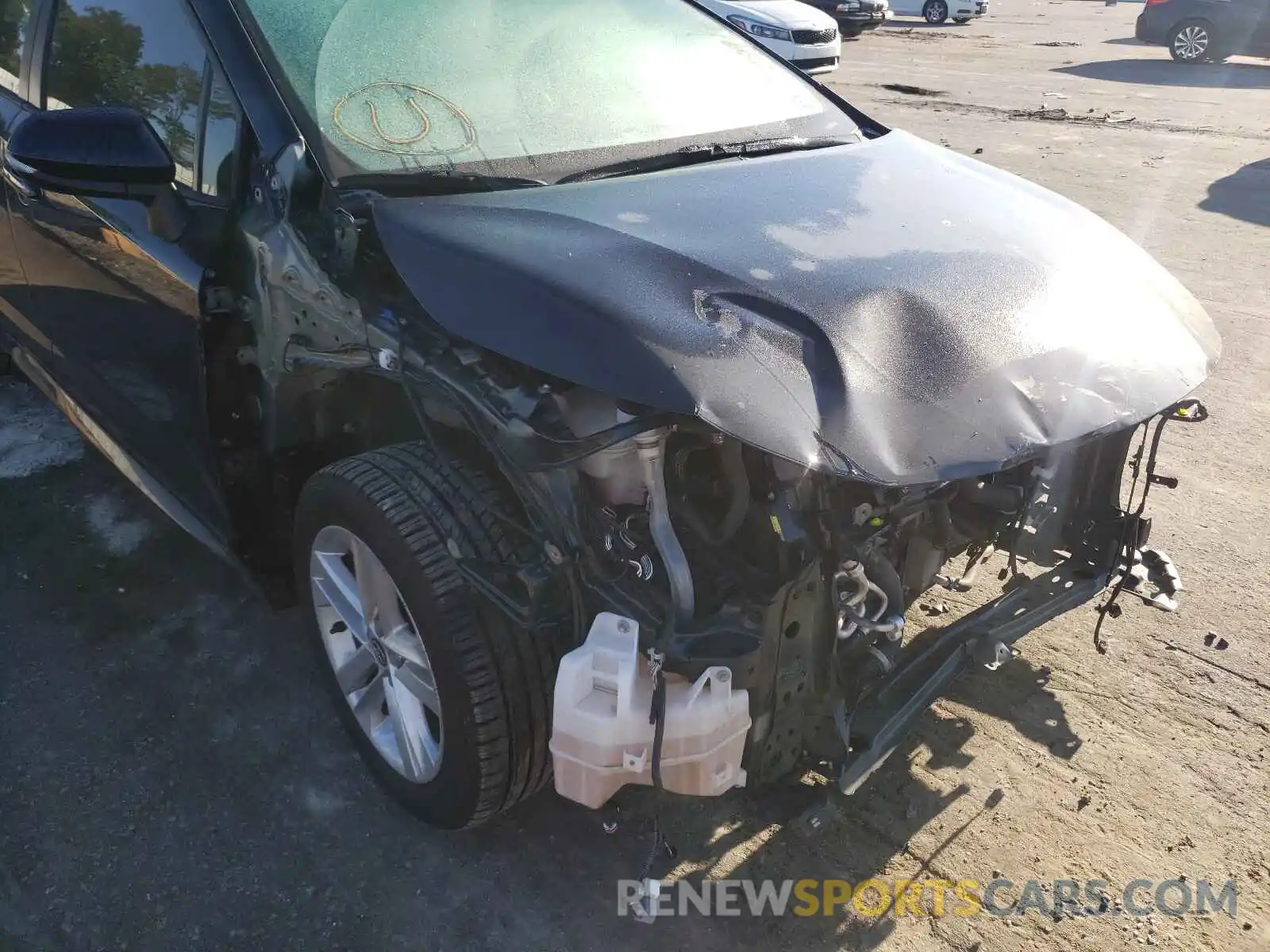 9 Photograph of a damaged car JTNK4RBE9K3034025 TOYOTA COROLLA 2019