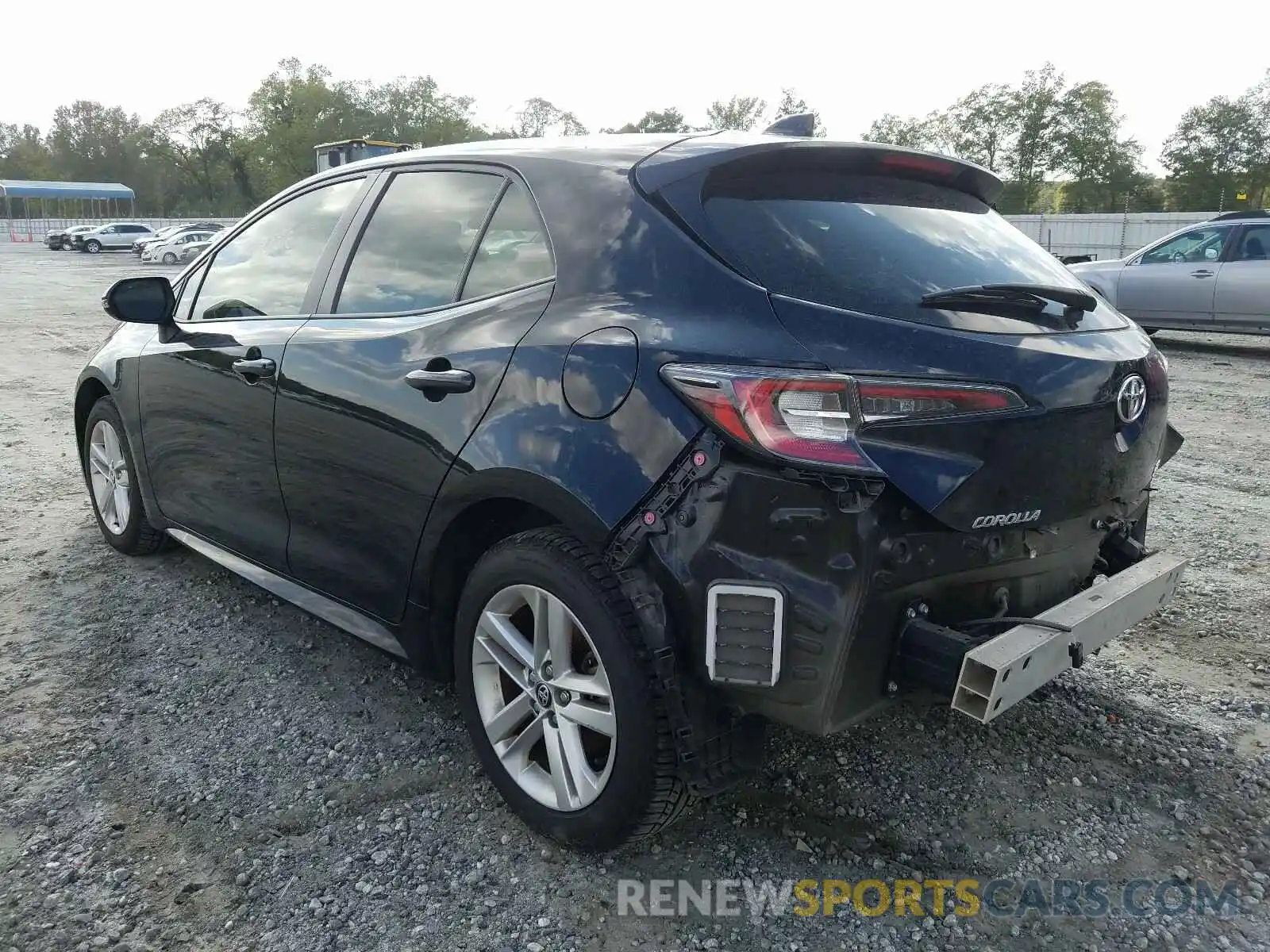 3 Photograph of a damaged car JTNK4RBE9K3036986 TOYOTA COROLLA 2019