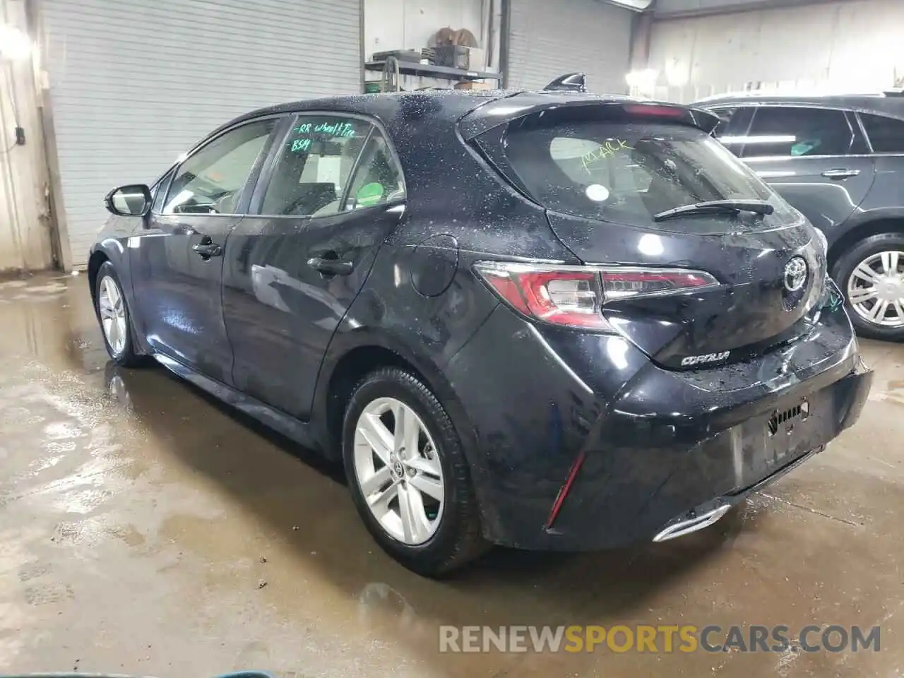 2 Photograph of a damaged car JTNK4RBE9K3043419 TOYOTA COROLLA 2019