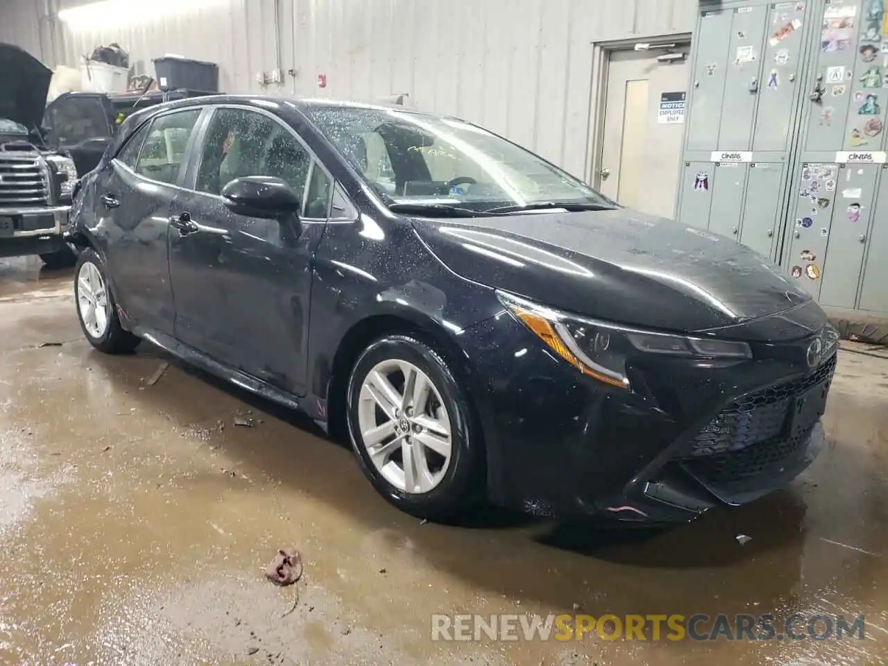 4 Photograph of a damaged car JTNK4RBE9K3043419 TOYOTA COROLLA 2019