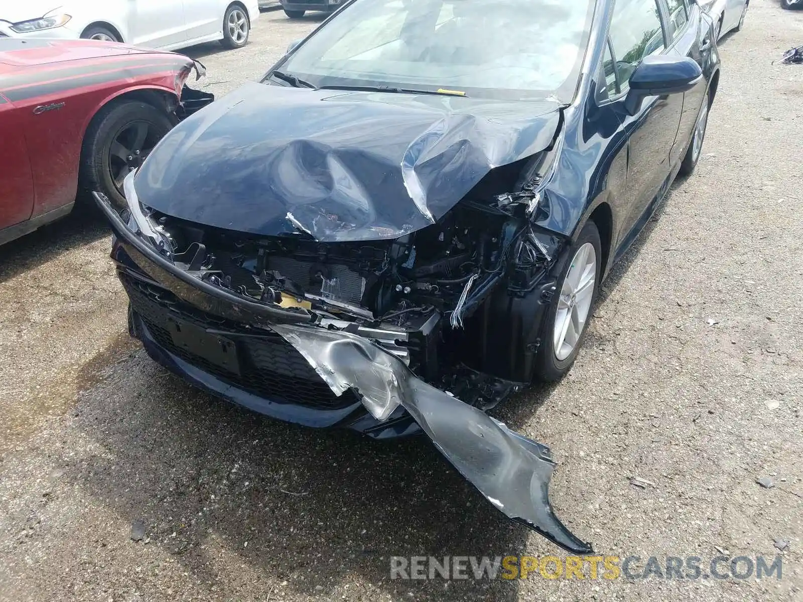 9 Photograph of a damaged car JTNK4RBE9K3047826 TOYOTA COROLLA 2019