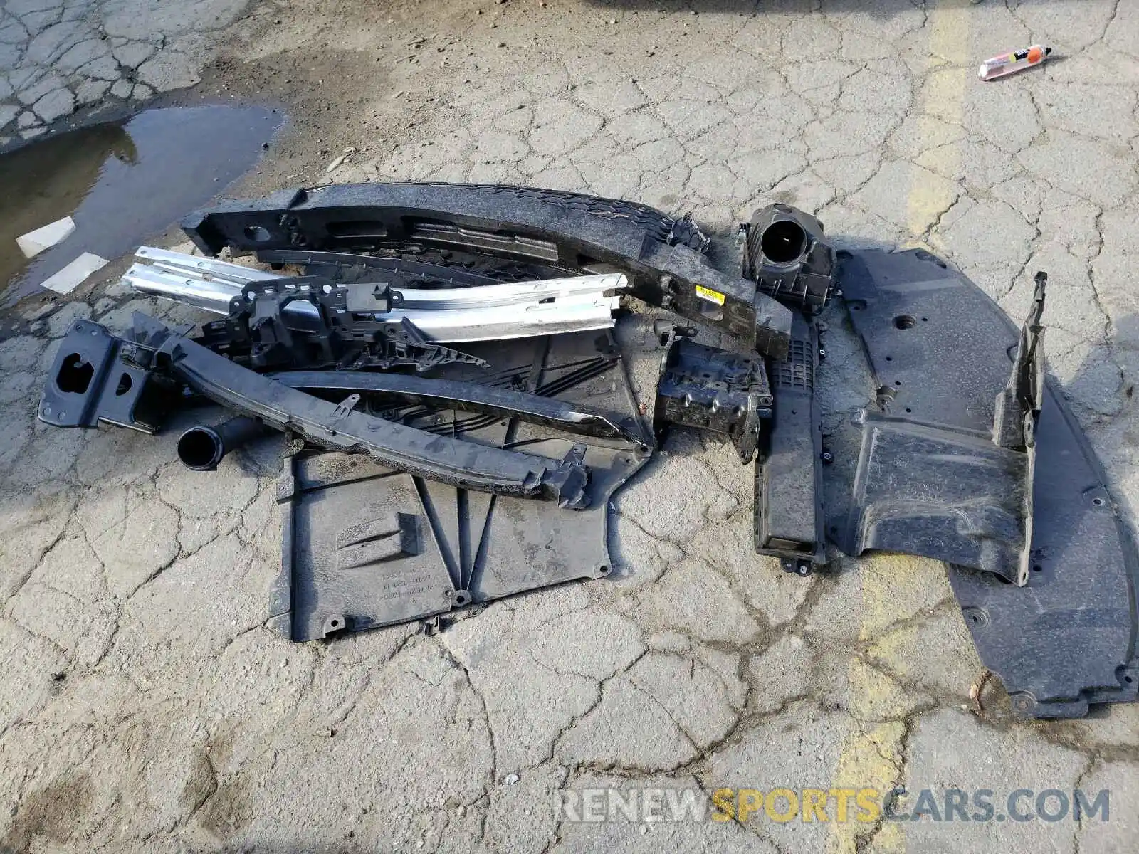 9 Фотография поврежденного автомобиля JTNK4RBE9K3048734 TOYOTA COROLLA 2019