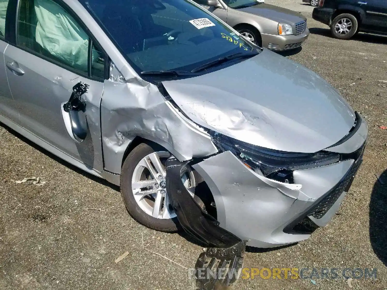 9 Photograph of a damaged car JTNK4RBE9K3050564 TOYOTA COROLLA 2019