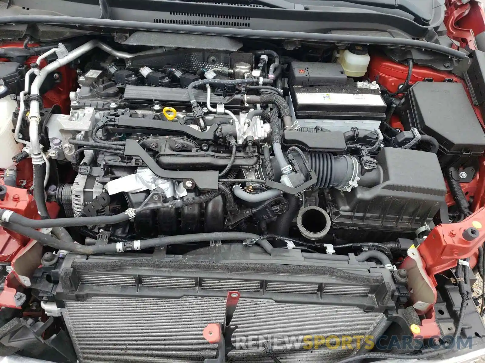 7 Photograph of a damaged car JTNK4RBE9K3050709 TOYOTA COROLLA 2019