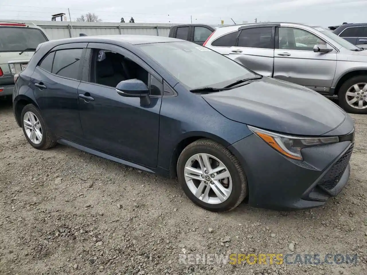 4 Photograph of a damaged car JTNK4RBE9K3052038 TOYOTA COROLLA 2019