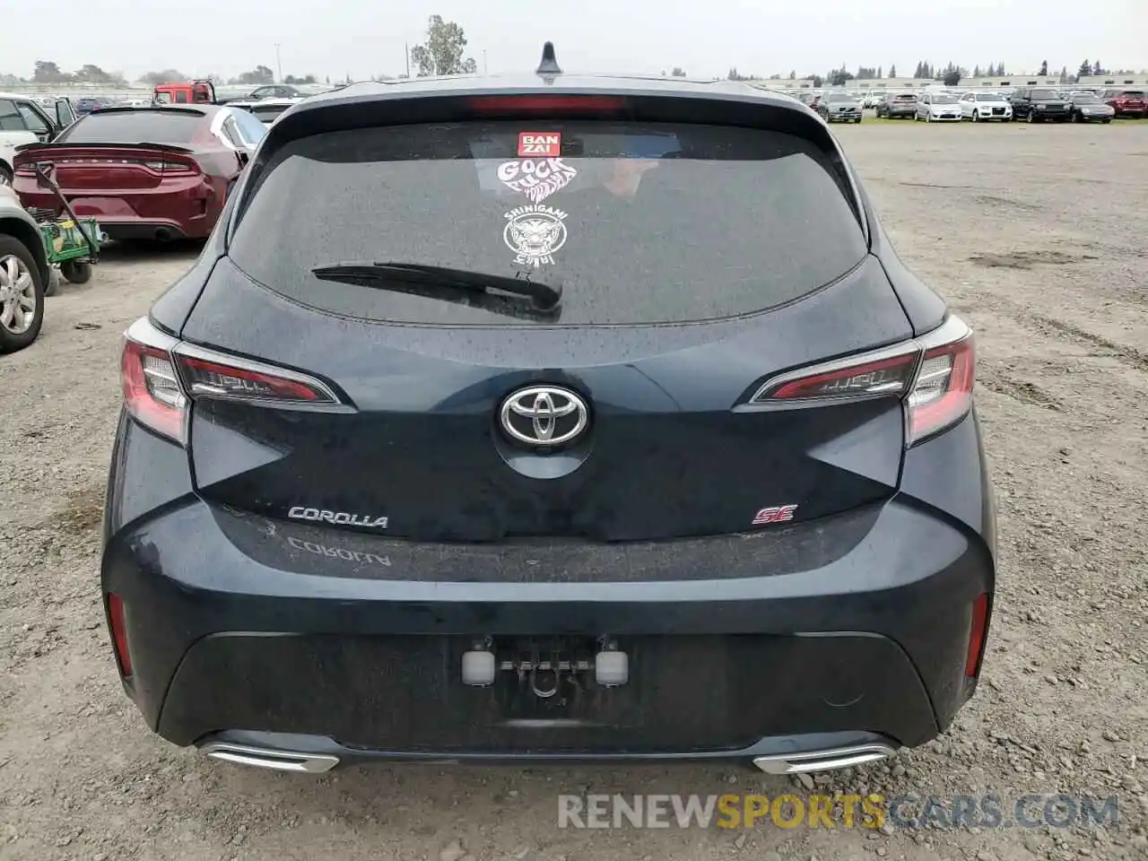 6 Photograph of a damaged car JTNK4RBE9K3052038 TOYOTA COROLLA 2019