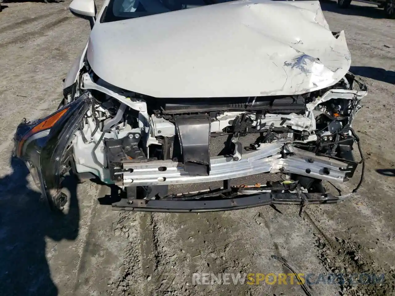 9 Photograph of a damaged car JTNK4RBE9K3054047 TOYOTA COROLLA 2019