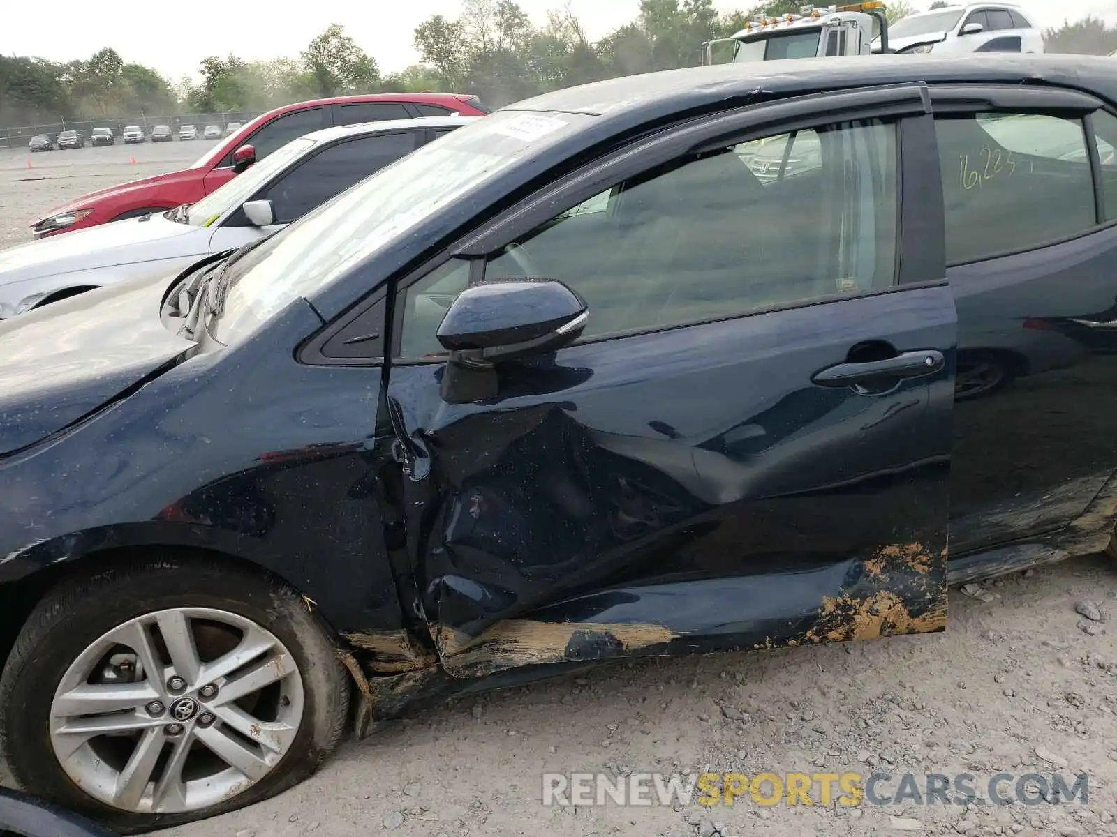 9 Photograph of a damaged car JTNK4RBE9K3062634 TOYOTA COROLLA 2019