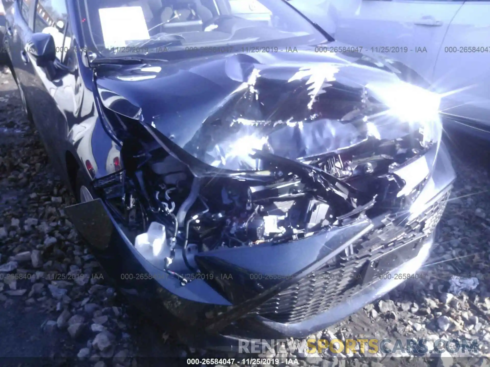 6 Photograph of a damaged car JTNK4RBE9K3064402 TOYOTA COROLLA 2019
