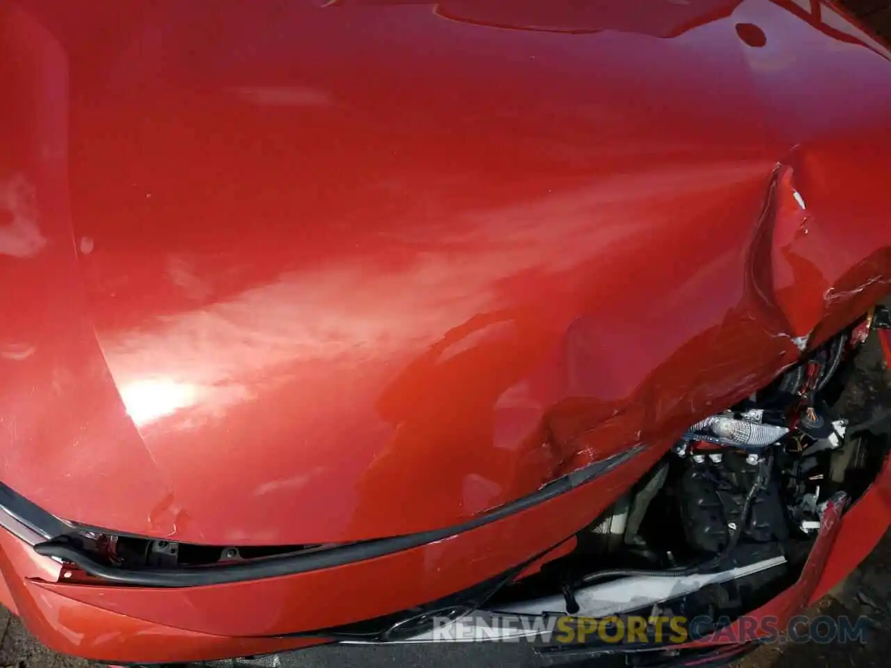 7 Photograph of a damaged car JTNK4RBE9K3068532 TOYOTA COROLLA 2019