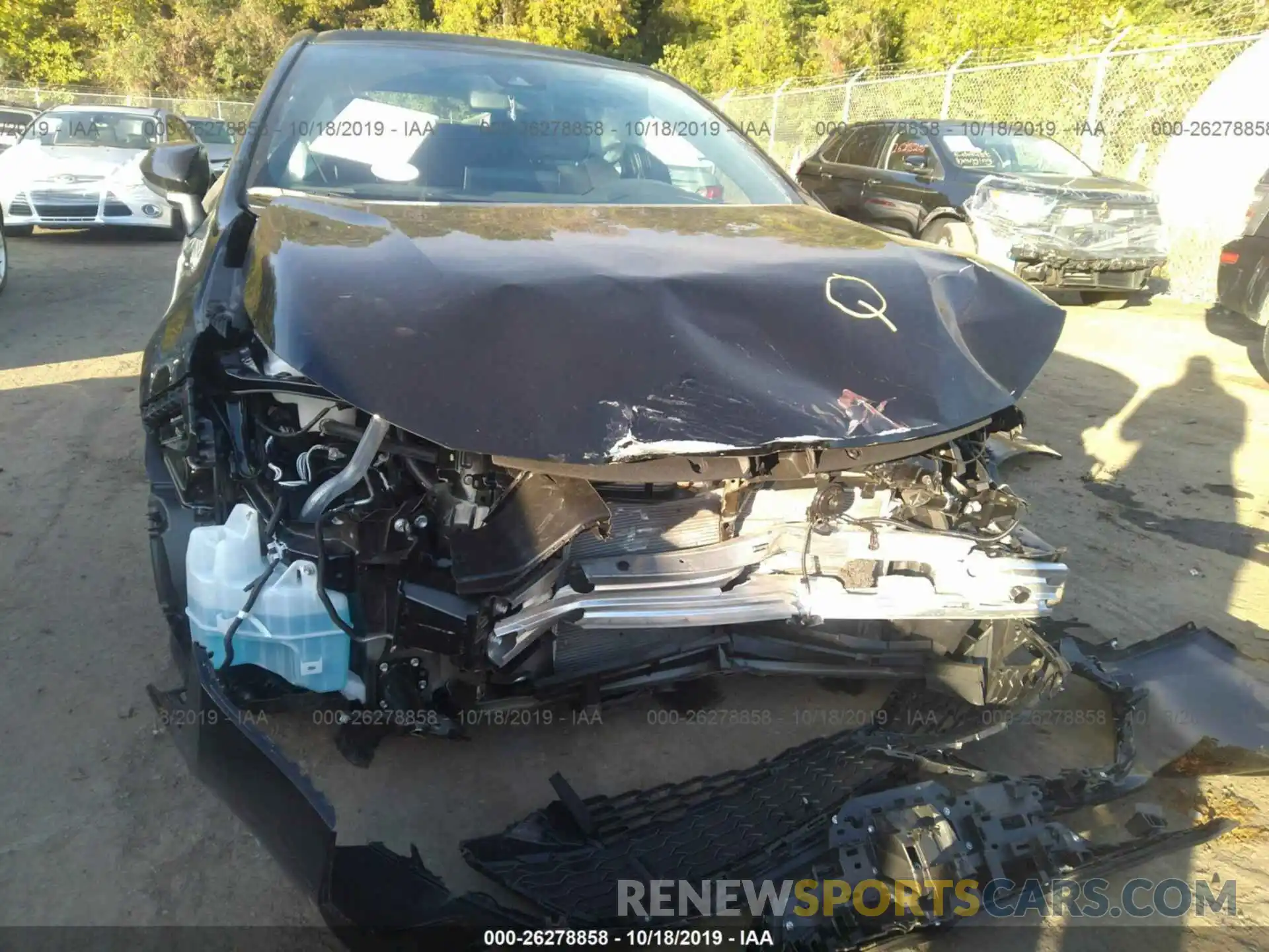 6 Photograph of a damaged car JTNK4RBE9K3069292 TOYOTA COROLLA 2019