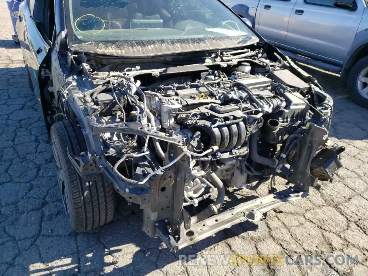 9 Photograph of a damaged car JTNK4RBE9K3073312 TOYOTA COROLLA 2019