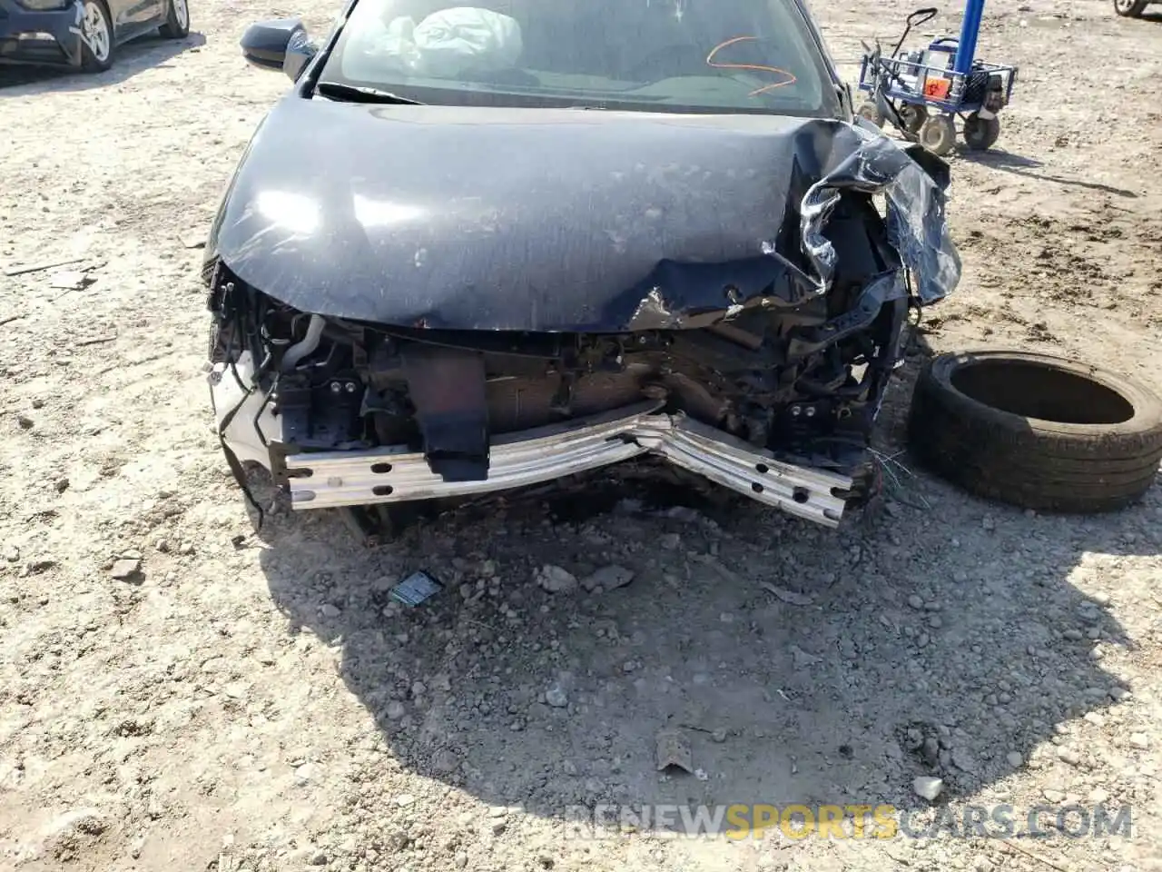 9 Photograph of a damaged car JTNK4RBEXK3002068 TOYOTA COROLLA 2019