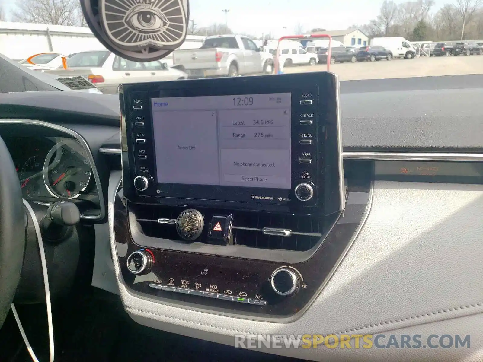 9 Photograph of a damaged car JTNK4RBEXK3004886 TOYOTA COROLLA 2019