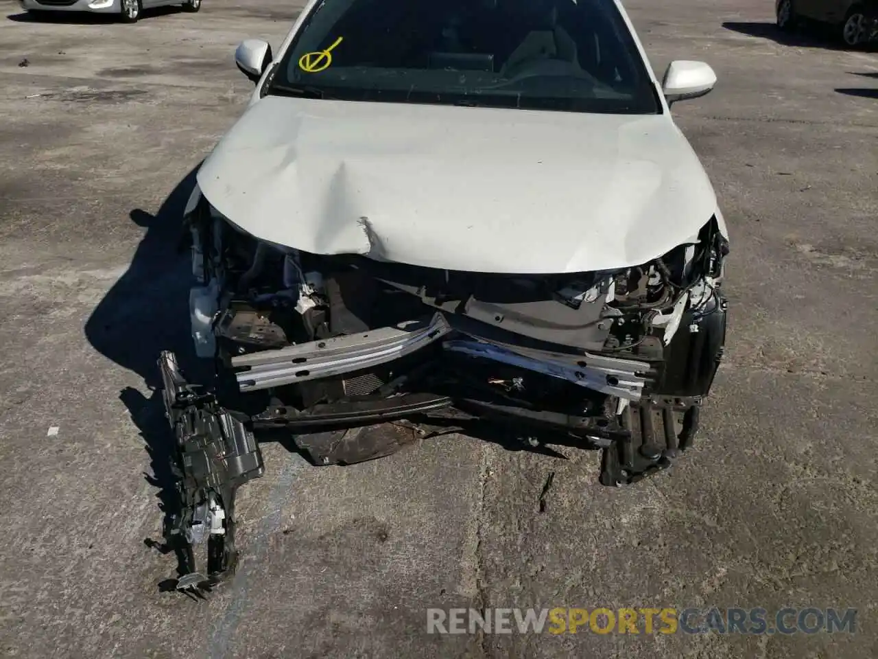 9 Photograph of a damaged car JTNK4RBEXK3006511 TOYOTA COROLLA 2019