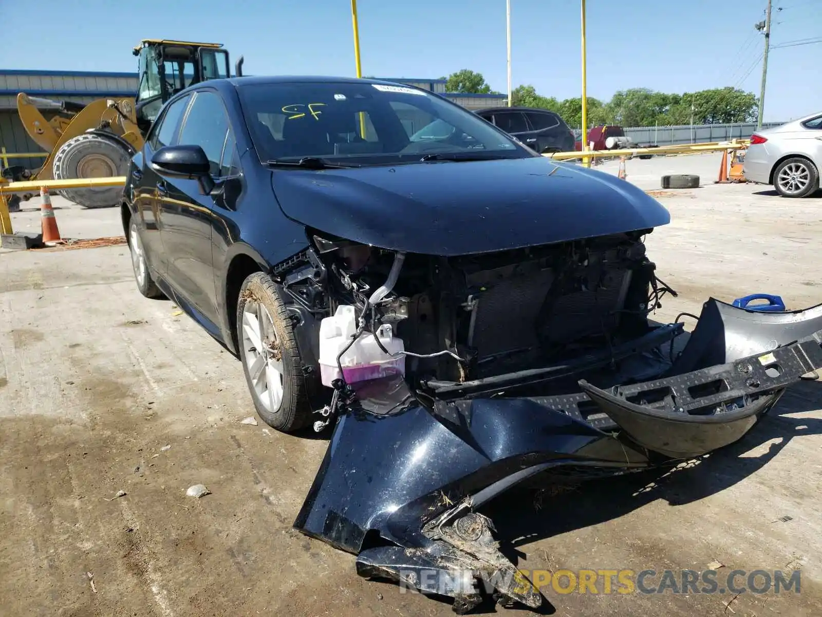1 Фотография поврежденного автомобиля JTNK4RBEXK3006816 TOYOTA COROLLA 2019