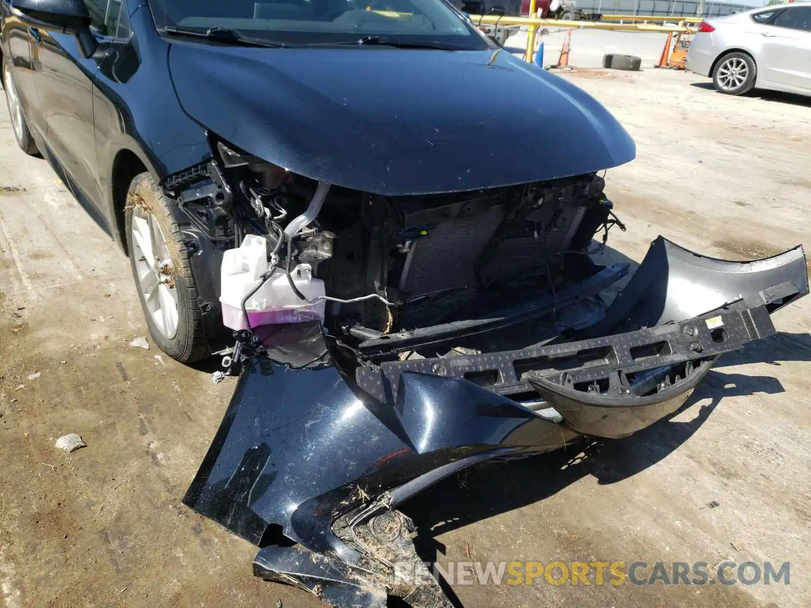 9 Photograph of a damaged car JTNK4RBEXK3006816 TOYOTA COROLLA 2019