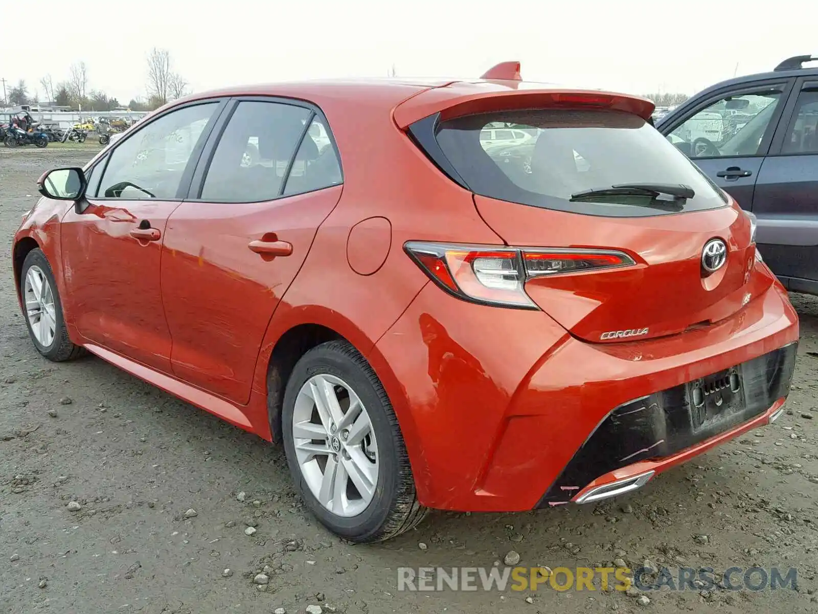 3 Photograph of a damaged car JTNK4RBEXK3011238 TOYOTA COROLLA 2019