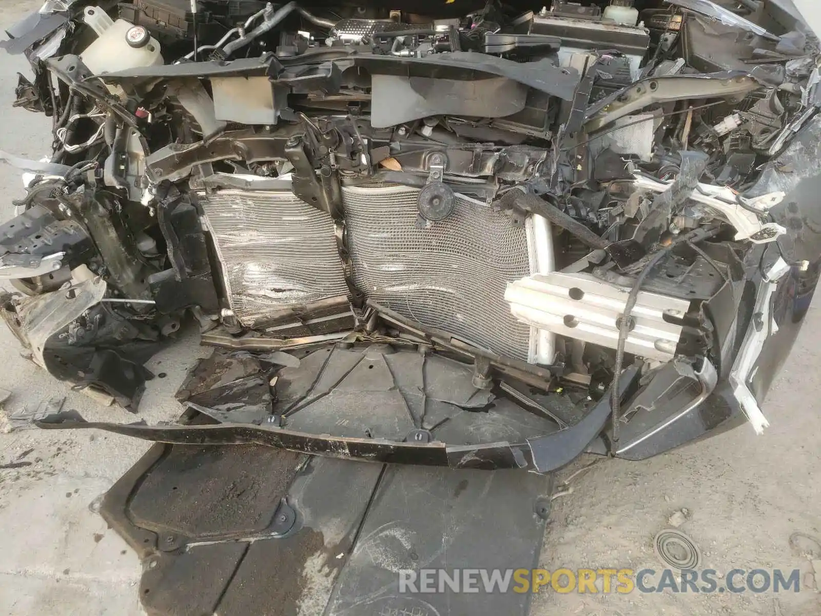9 Photograph of a damaged car JTNK4RBEXK3013989 TOYOTA COROLLA 2019