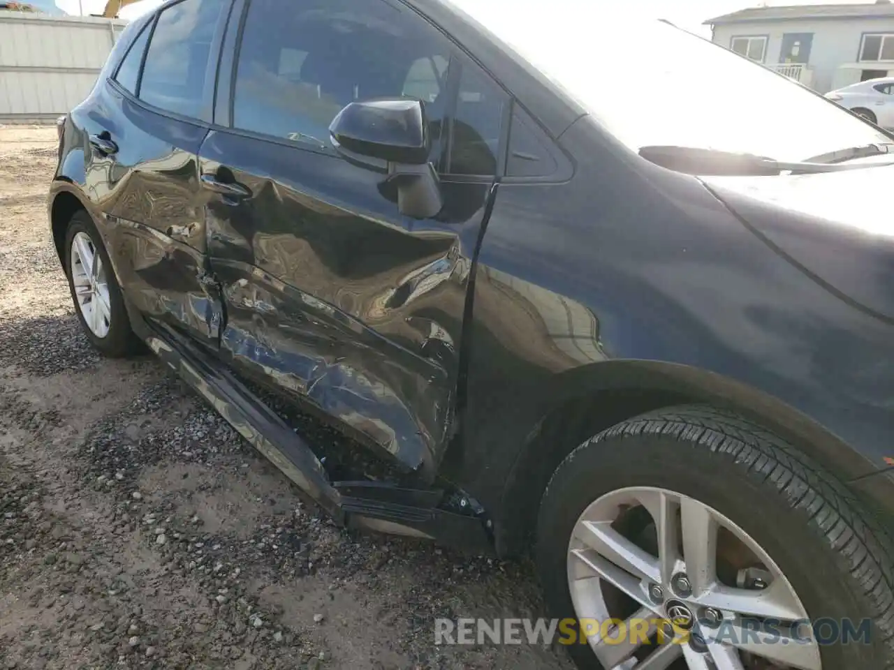 9 Photograph of a damaged car JTNK4RBEXK3019050 TOYOTA COROLLA 2019