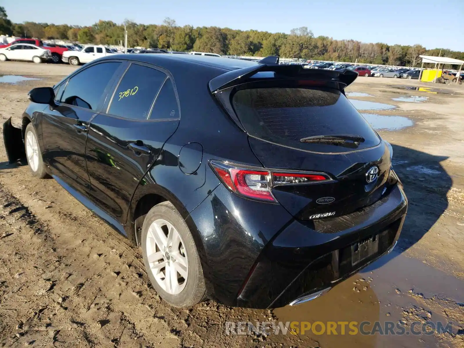 3 Photograph of a damaged car JTNK4RBEXK3019095 TOYOTA COROLLA 2019