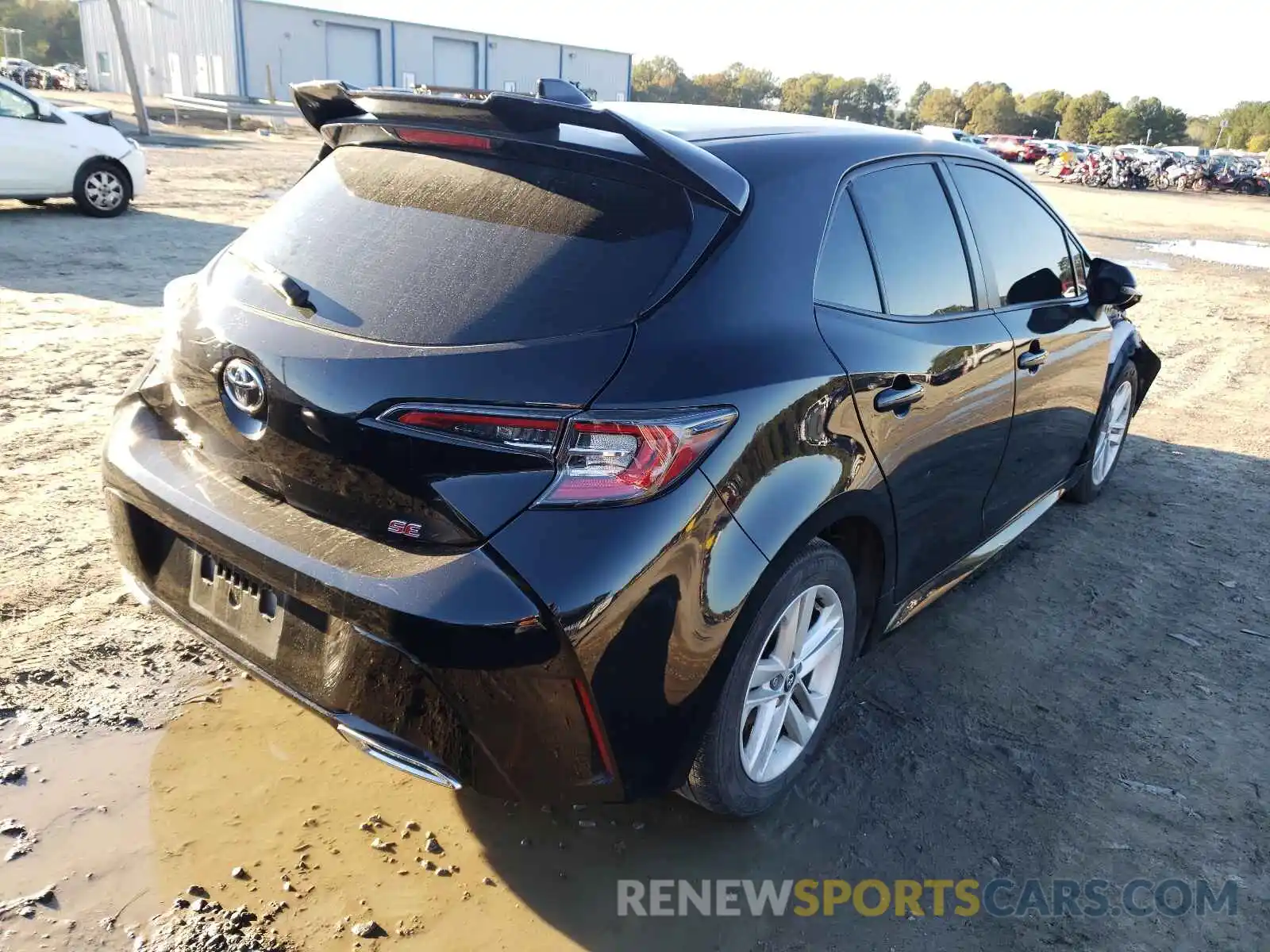 4 Photograph of a damaged car JTNK4RBEXK3019095 TOYOTA COROLLA 2019