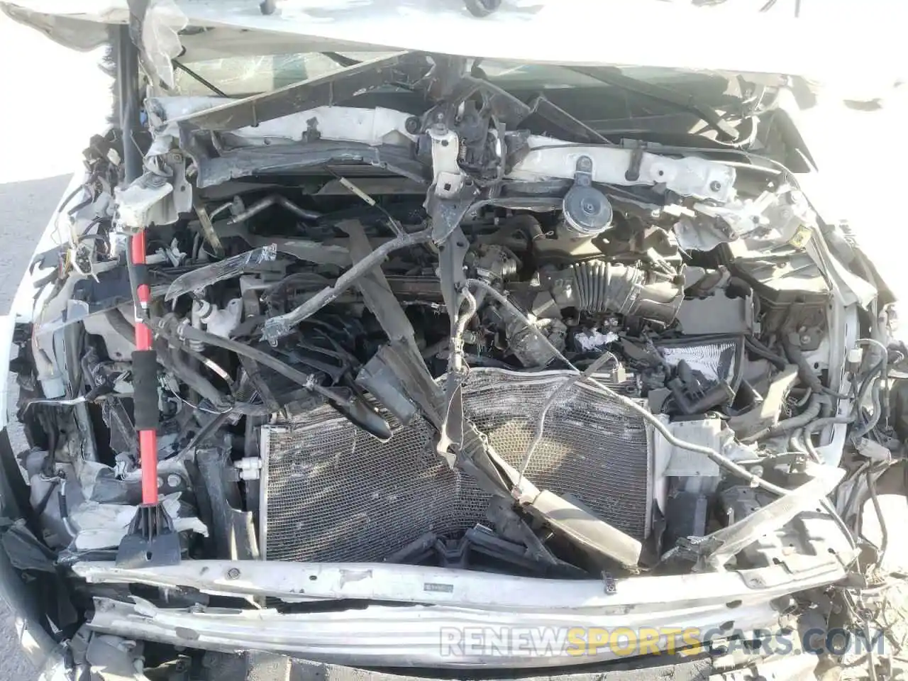 7 Photograph of a damaged car JTNK4RBEXK3023812 TOYOTA COROLLA 2019