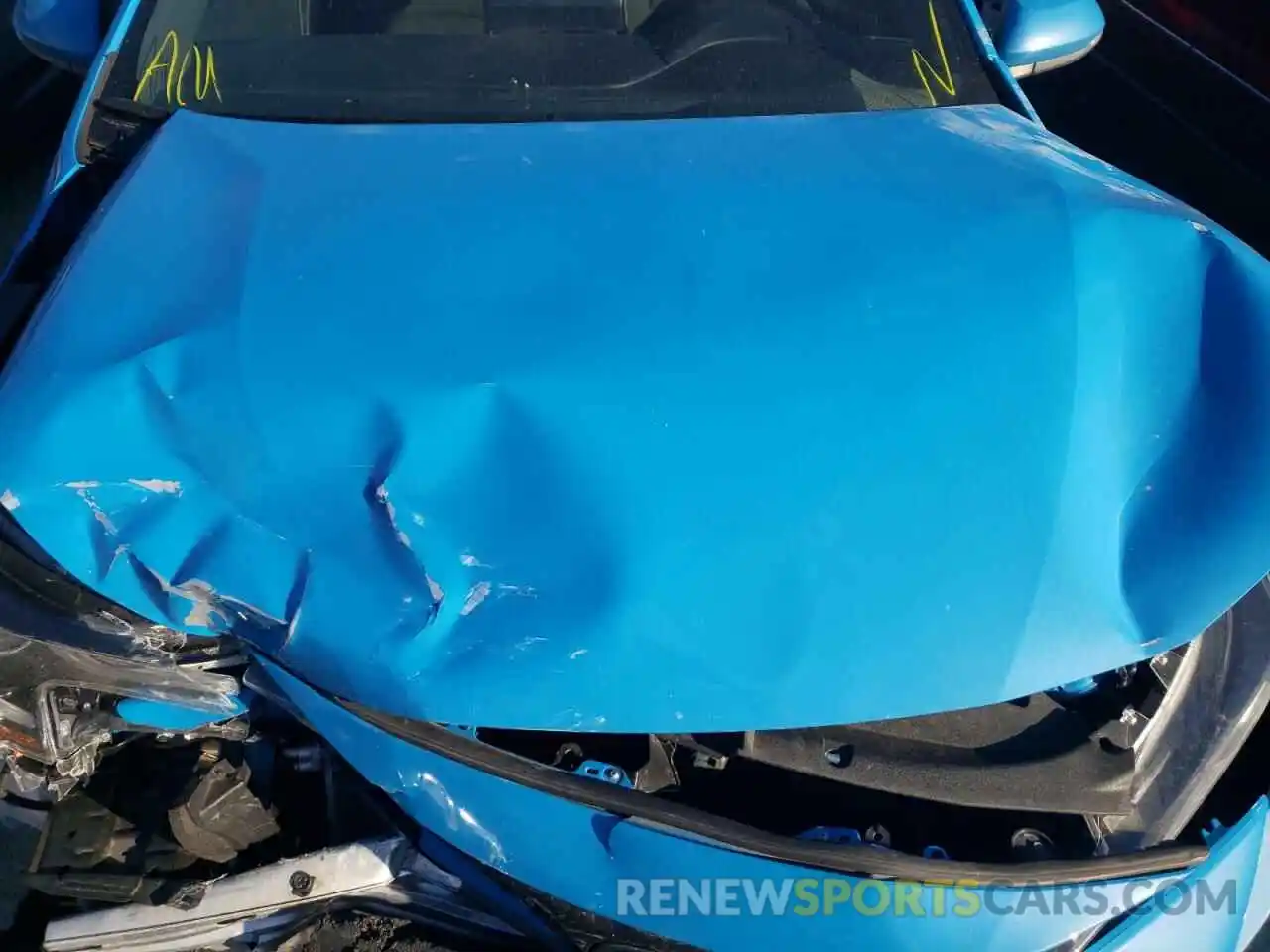 7 Photograph of a damaged car JTNK4RBEXK3025155 TOYOTA COROLLA 2019