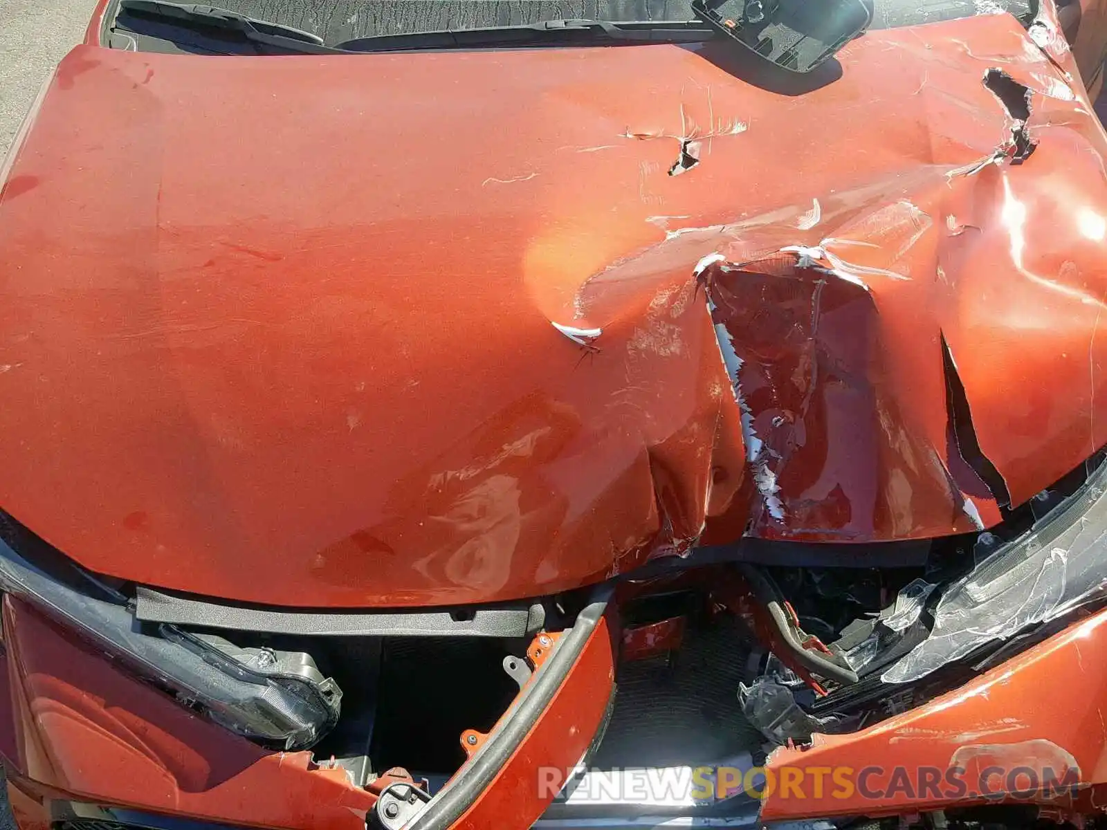 7 Photograph of a damaged car JTNK4RBEXK3031585 TOYOTA COROLLA 2019
