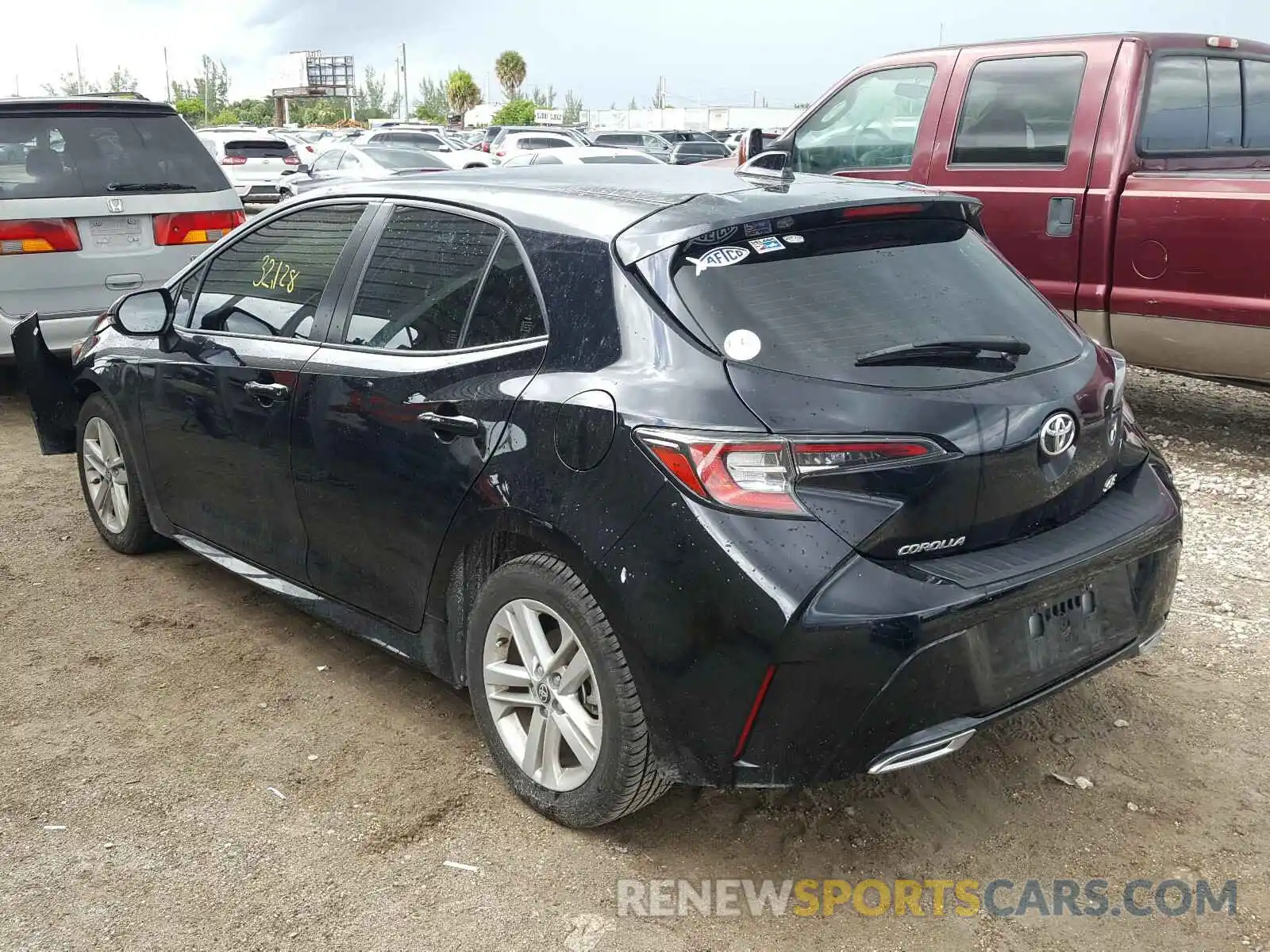 3 Photograph of a damaged car JTNK4RBEXK3044840 TOYOTA COROLLA 2019