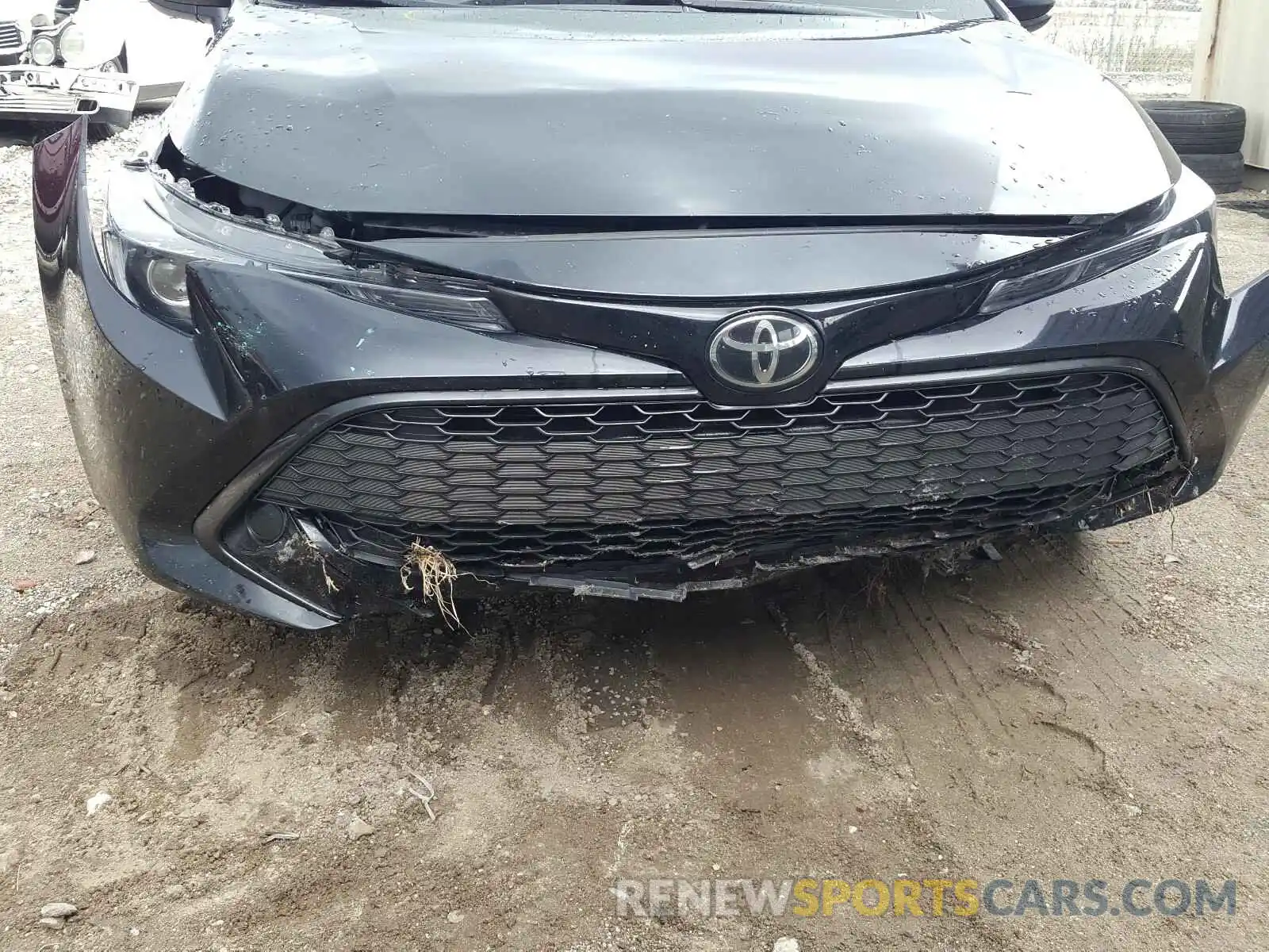 9 Photograph of a damaged car JTNK4RBEXK3044840 TOYOTA COROLLA 2019