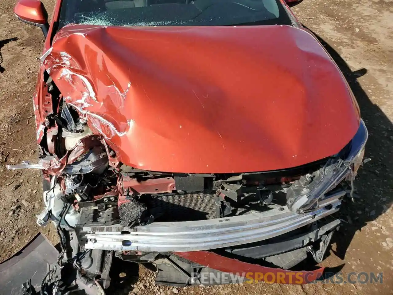 11 Photograph of a damaged car JTNK4RBEXK3045454 TOYOTA COROLLA 2019