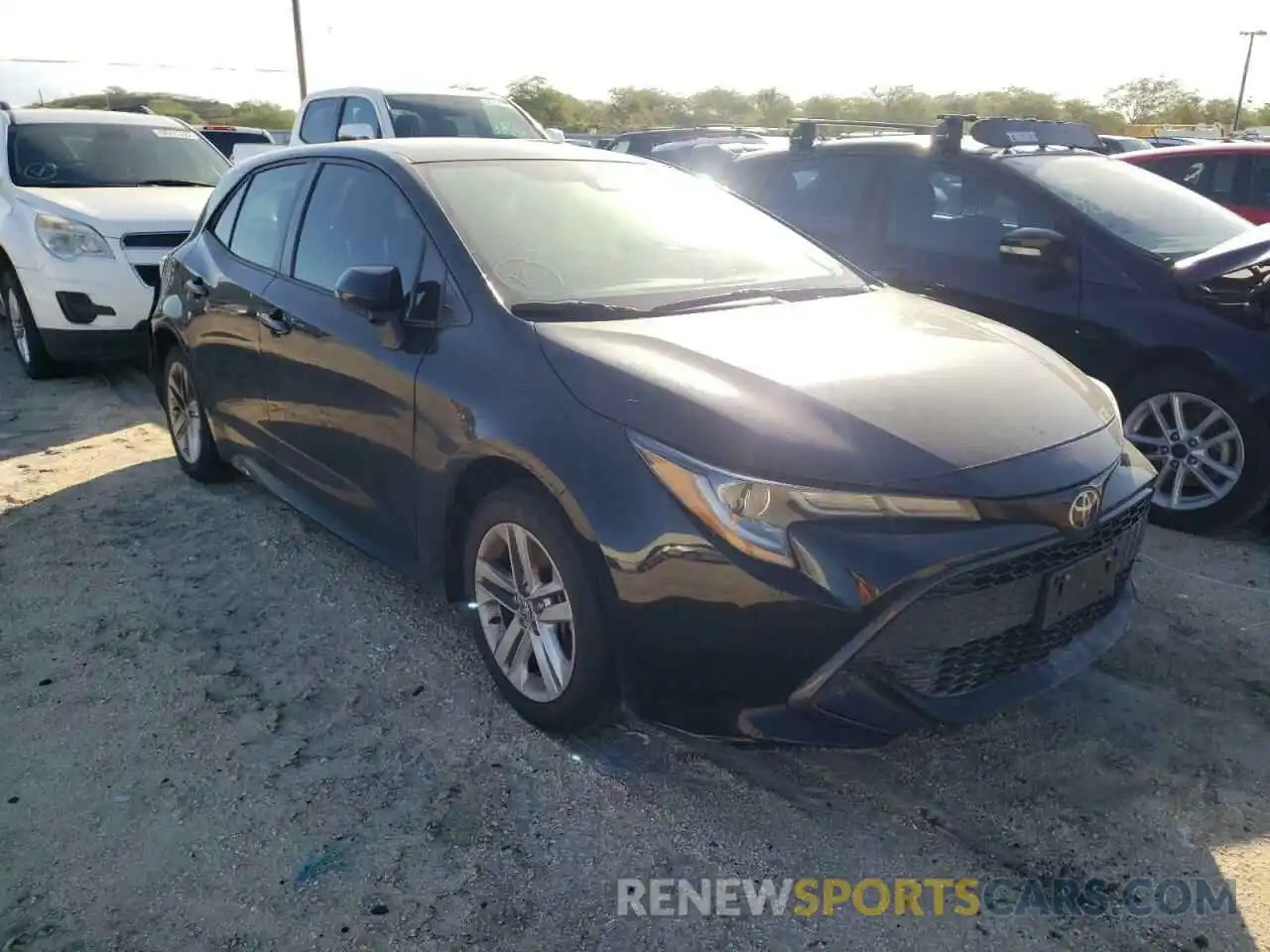 1 Photograph of a damaged car JTNK4RBEXK3045809 TOYOTA COROLLA 2019