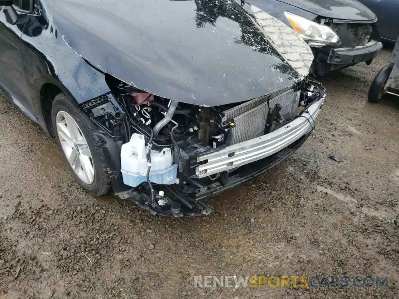 9 Photograph of a damaged car JTNK4RBEXK3046099 TOYOTA COROLLA 2019