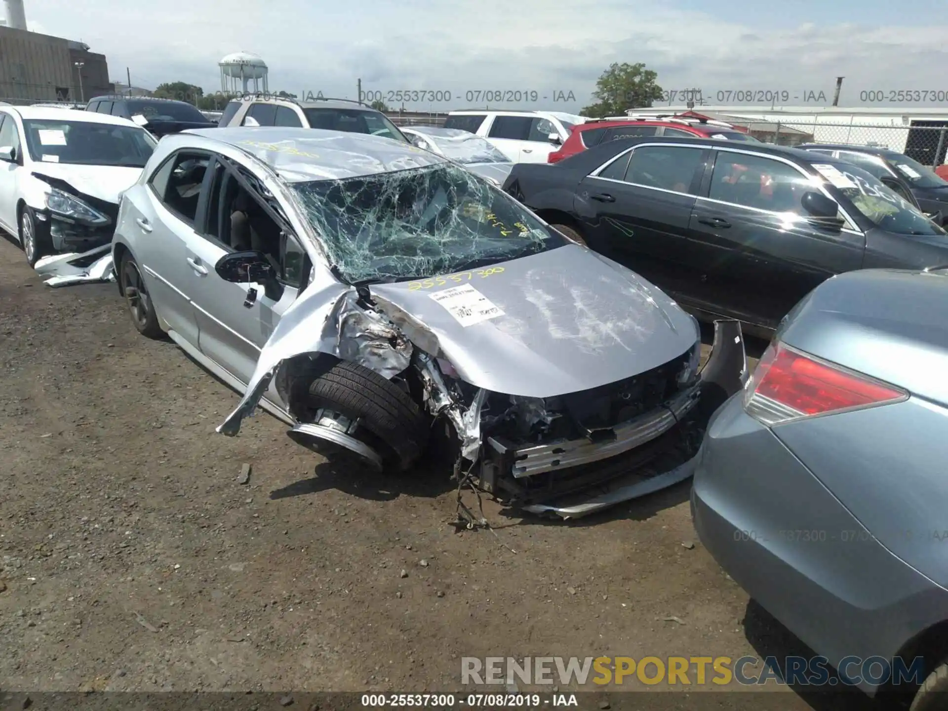 6 Photograph of a damaged car JTNK4RBEXK3046815 TOYOTA COROLLA 2019